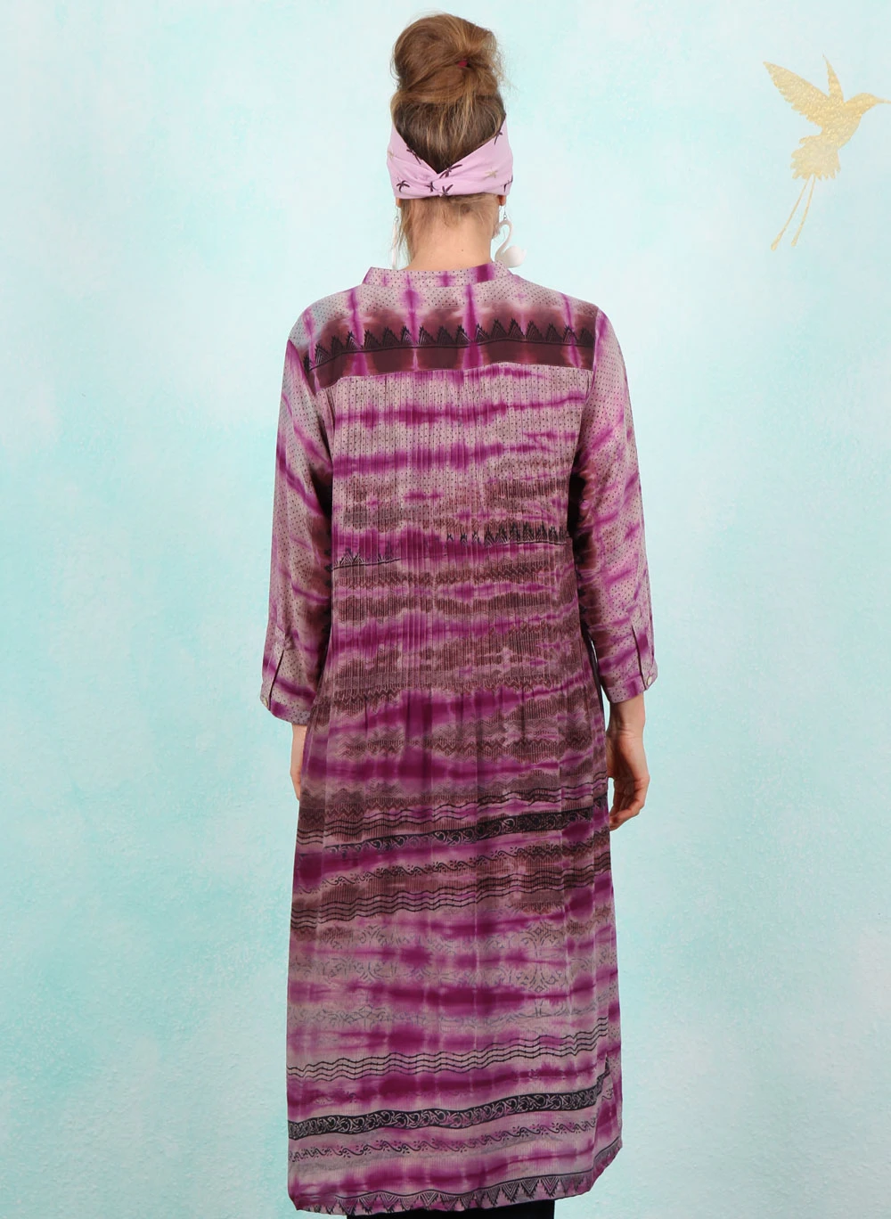 Kleid, SELMAD-2877, purple - Bild 3