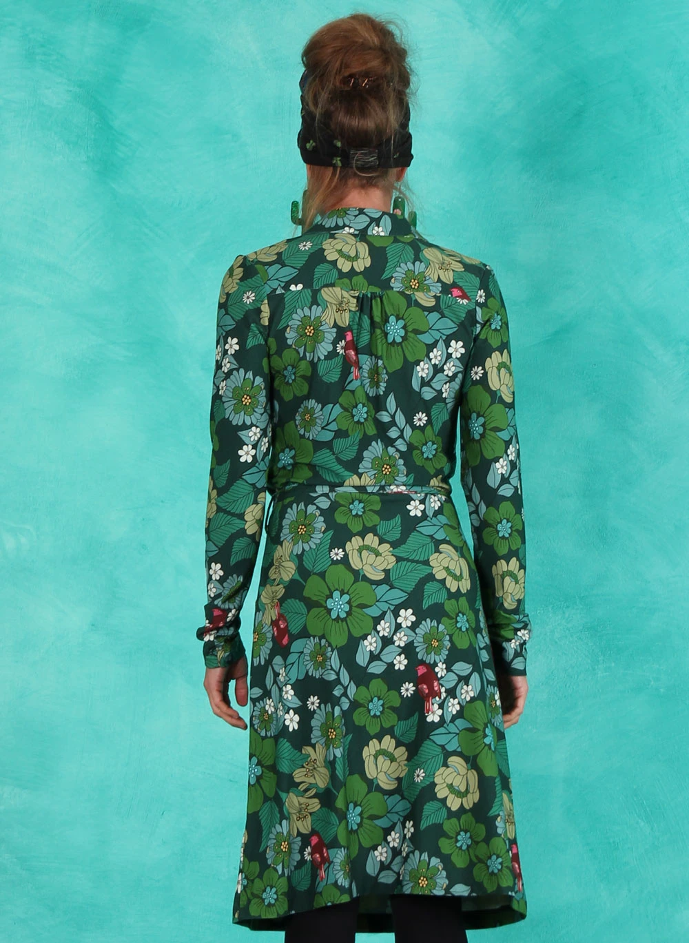 Kleid, TBP5958, green - Bild 3