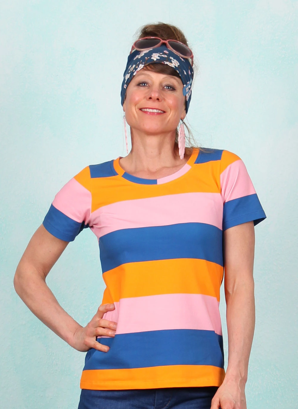 Shirt, TEE-7147, multi - Bild 1