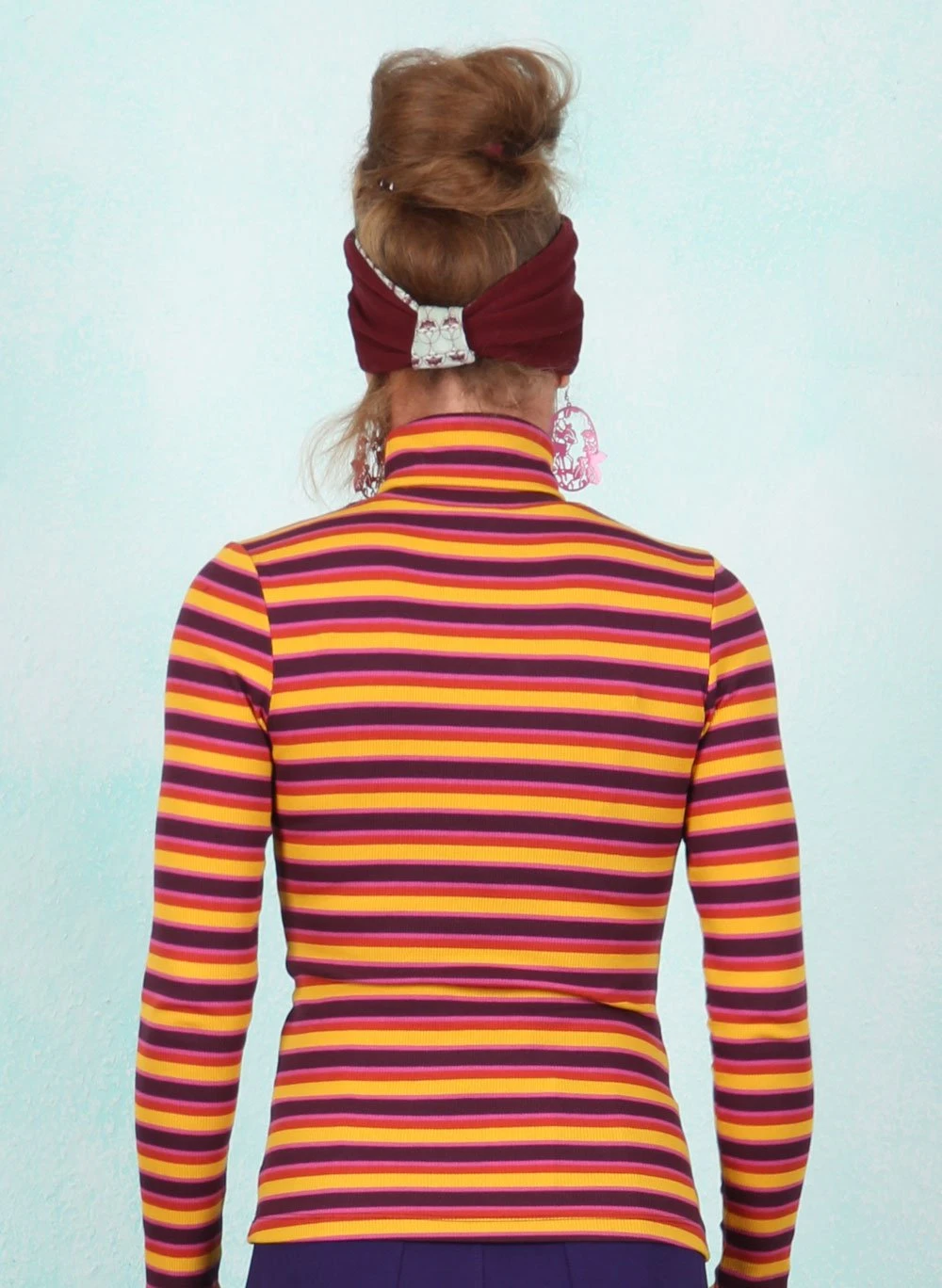 Shirt, AW26252, wine-multi - Bild 3