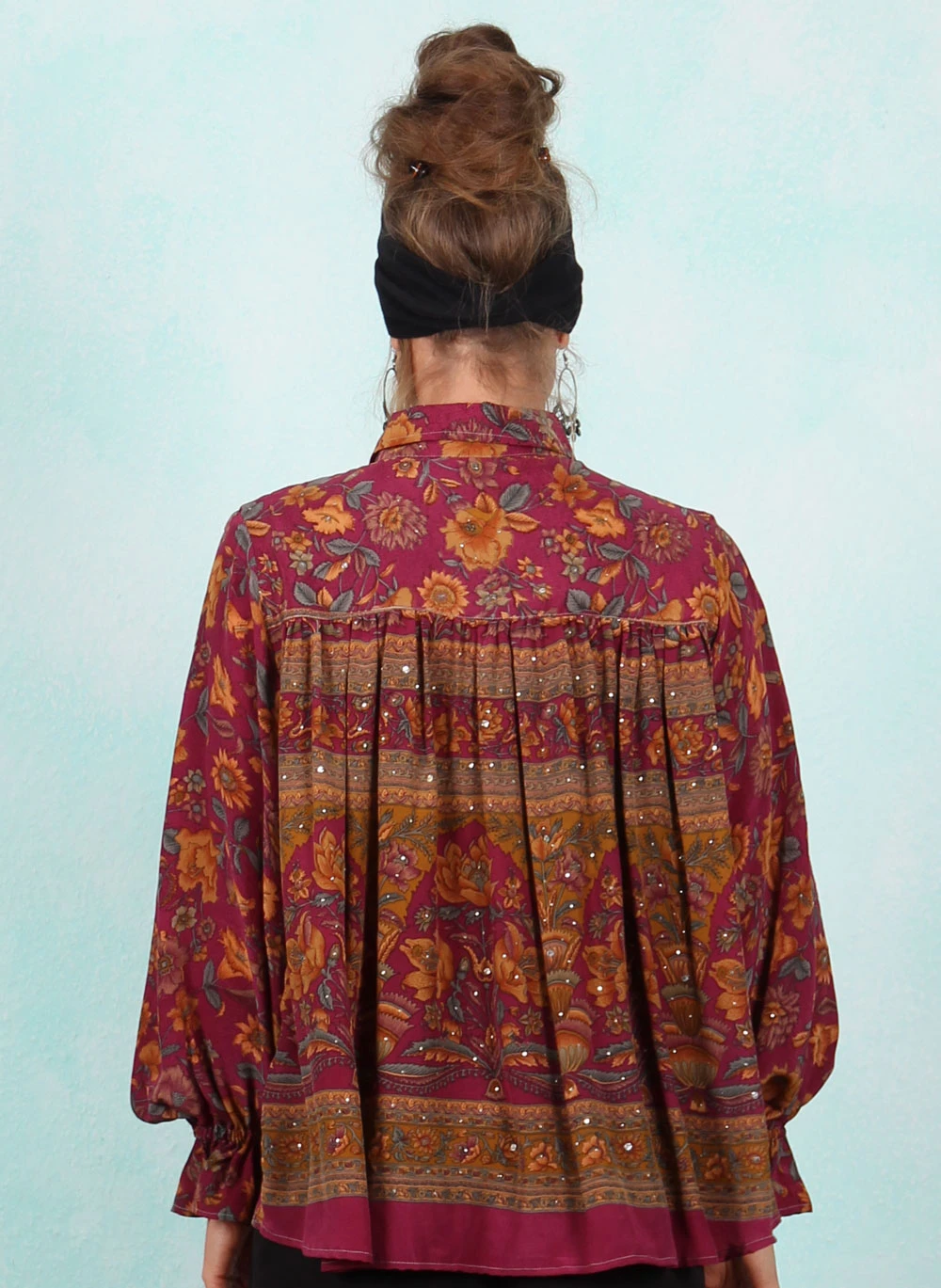 Bluse, byLi012, purple - Bild 3