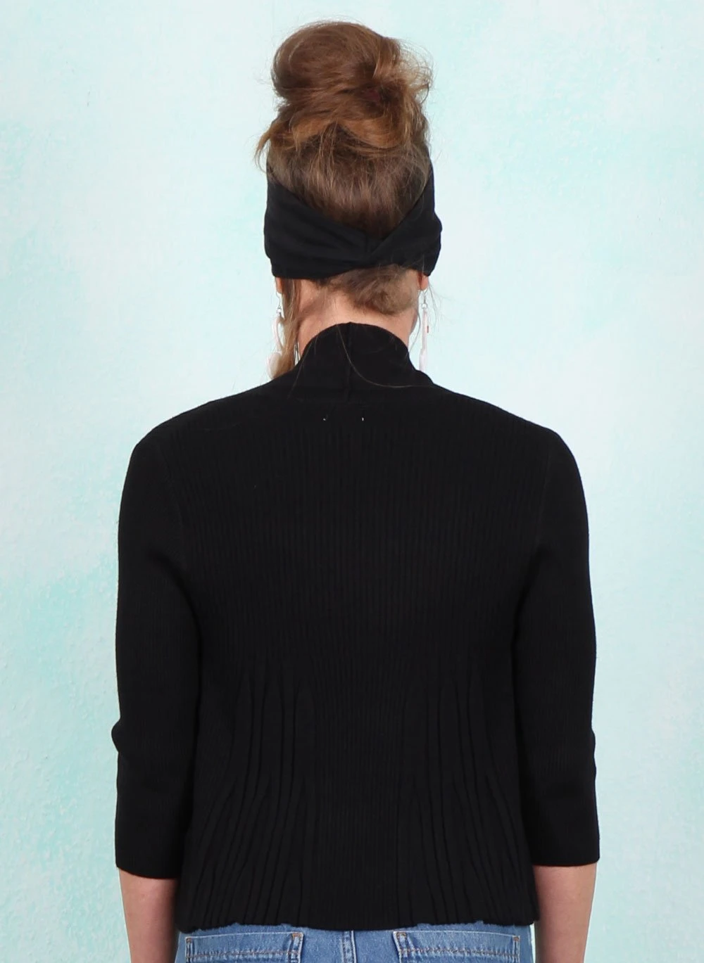 Cardigan, FC016-BRES-COO, black - Bild 2