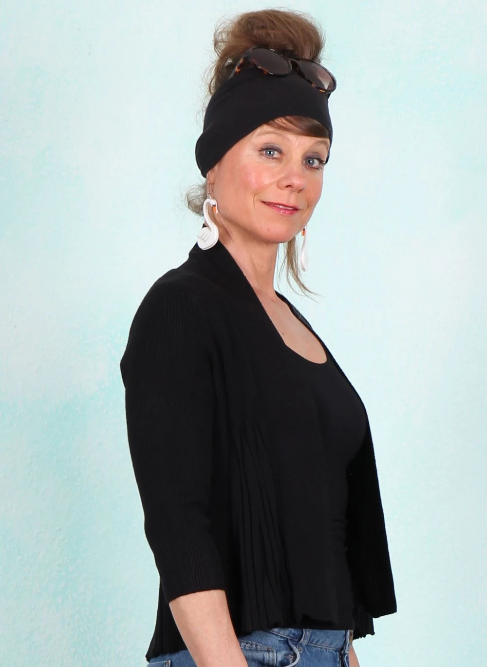 Cardigan, FC016-BRES-COO, black - Bild 3