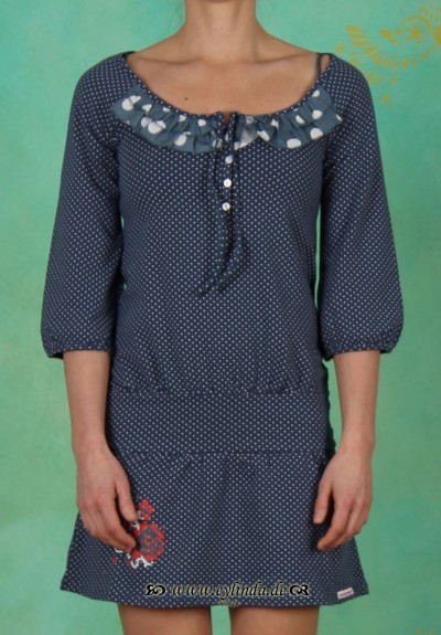 Kleid, tanto volanto, majolica minidots