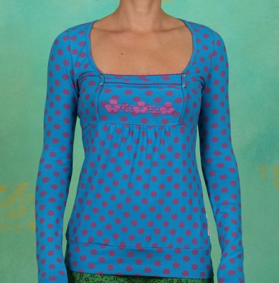 Shirt, Petruschka Quadrat, purple sphere