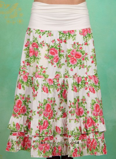 Rock, Romantic Botanic Skirt, rosalia