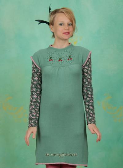 Kleid, Aber Oho Dress, antique-green