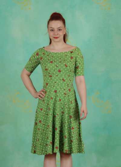 Kleid, Deetas Dolce Vita Dress, sweet-flower-dots
