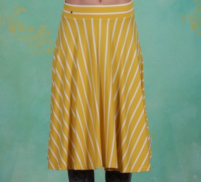 Rock, Logo Stripe Skirt, morning-stripe