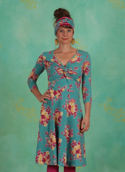 Kleid, Cold Days Hot Knot Robe, super-retro-bouquet