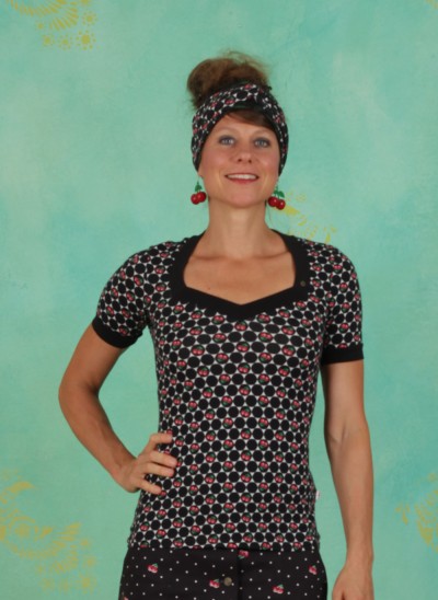 Shirt, Heart To Heart Shirt, super-cherry-dot