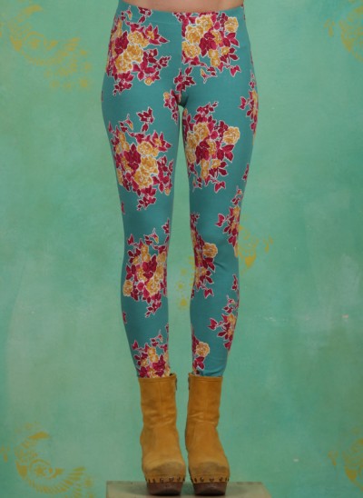 Leggins, Ladylaune Legs, super-retro-bouquet