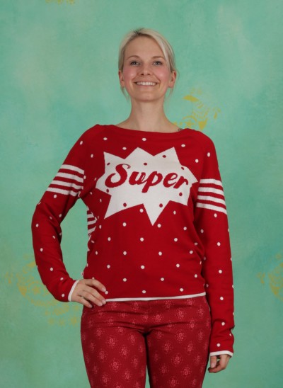 Pullover, Space Safari Sweater, super-red-dot