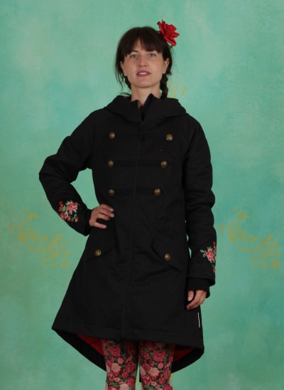 Mantel, Dorothy Souvenir Parka , black-twister