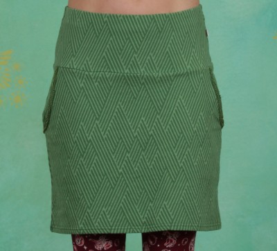 Rock, Tingle Tangle Skirt, smaragd-green