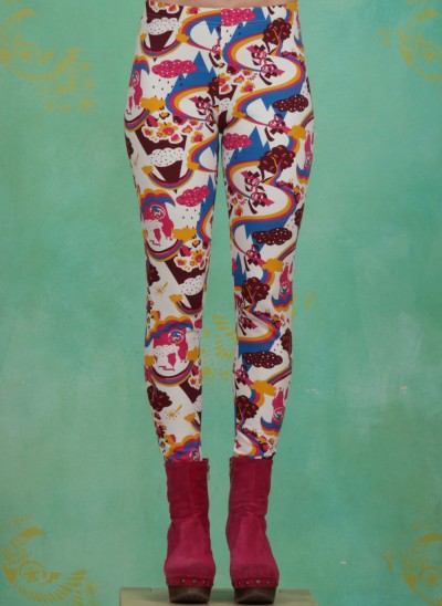 Leggins, Walking On Clouds Legs, somewhere-over-the-rainbow