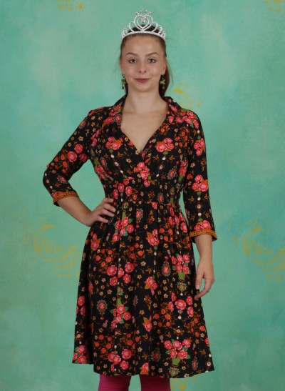 Kleid, Crowned Heart Dress, royal-ruby