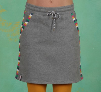 Rock, Sporty Sister Skirt, retro-grey