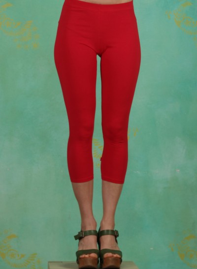 Leggins, Logo 3/4 leggings, simply-red