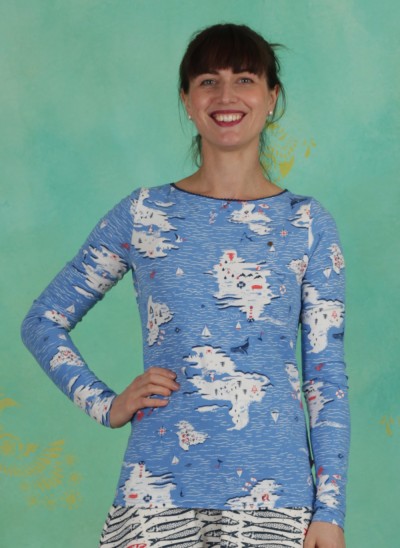 Shirt, Madel Ahoi Longsie, pelican-island