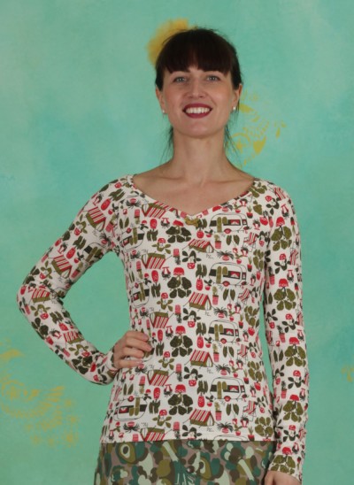 Shirt, Pretty Betty Longsie, my-garden