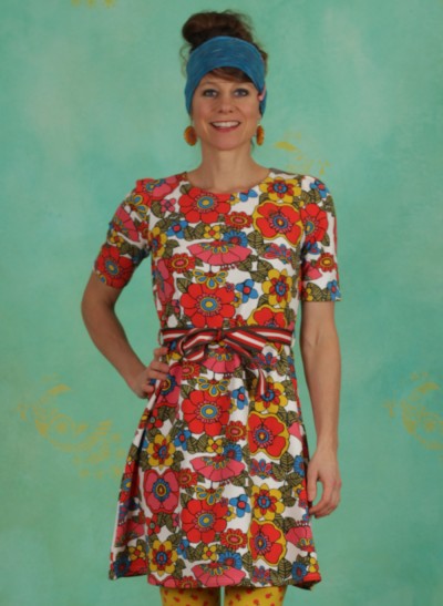 Kleid, Caravan Of Love Dress, shower-flower