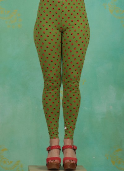 Leggins, Kiss Me Quick Legs, strawberry-soucre