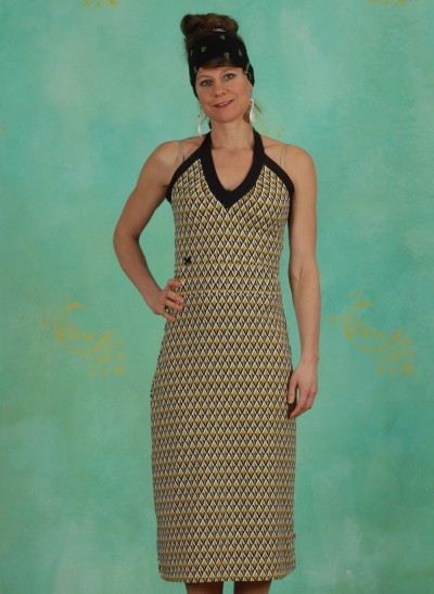 Kleid, Palo Santos Lingerobe, tiki-gold