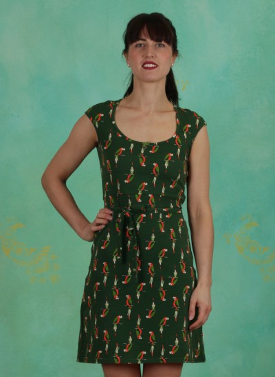 Kleid, Flamingo Bingo Dress, parrot-parody