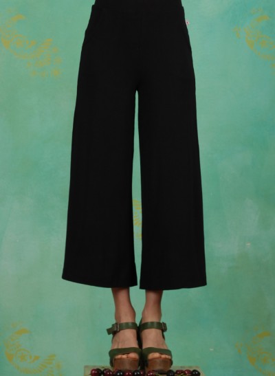 Culotte, Super Cozy Culotte, black-summer