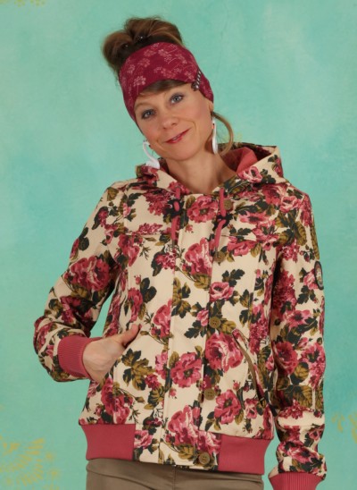 Softshelljacke, Wetterheldin, rose-tapestry