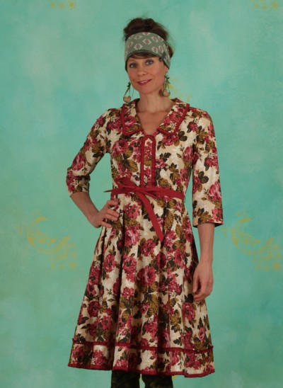 Kleid, Hello Mary Rose Robe, boho-baroque