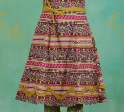 Rock, Splendourous Circle Skirt, garden-glory