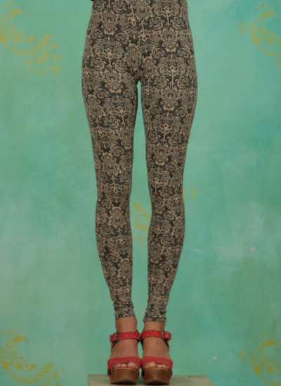Leggins, A Step In The Dark Legs, pattern-poetry