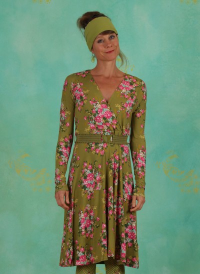 Kleid, Ma Chere Enrouler Robe, joyful-harvest