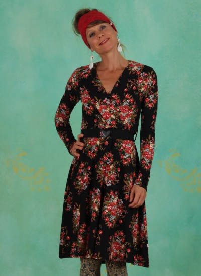 Kleid, Ma Chere Enrouler Robe, graceful-harvest