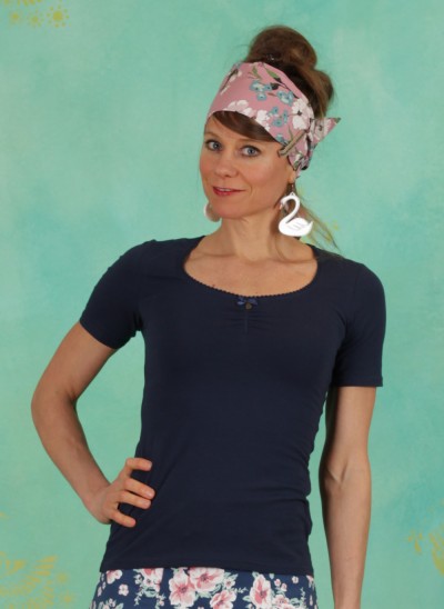 Shirt, Logo Balconette Tee, just-me-in-blue
