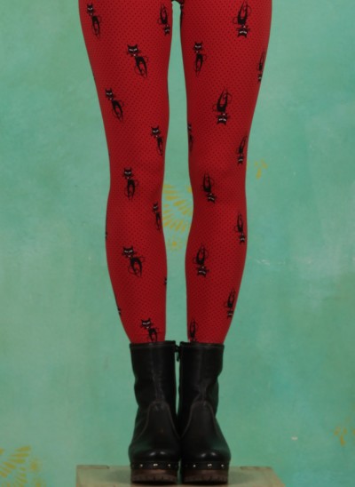 Leggins, Hollarahütti Meow Legs, kitties-lover