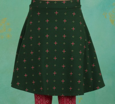 Rock, Supercalifragil Skirt, folk-stich