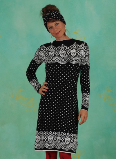 Kleid, Stricklizzi Dress, black-betsy