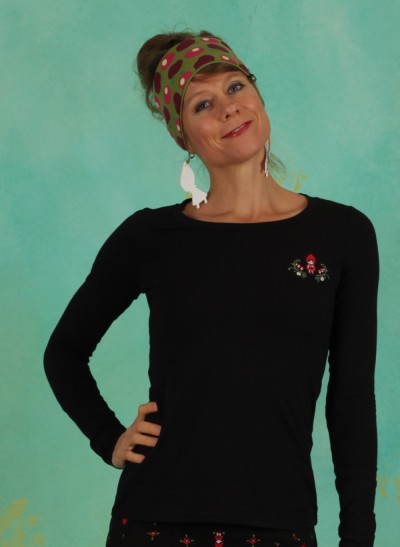 Shirt, Shirt Rotkäppchen, just-me-in-black 