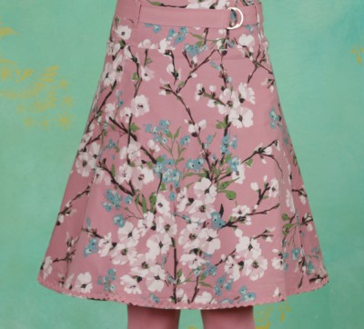 Rock, Bonjour Jardin Skirt, blossom-blush