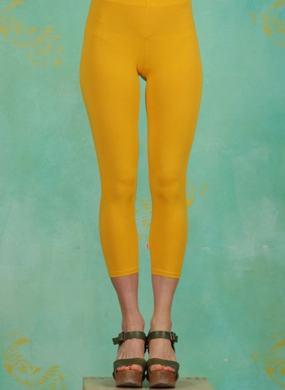 Leggins, Logo ¾ Leggings, healing-yellow