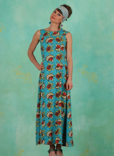 Kleid, Ritual Robe, papaya-punch