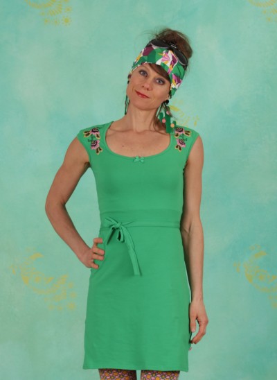 Kleid, Pata Pata Dress, green-tree