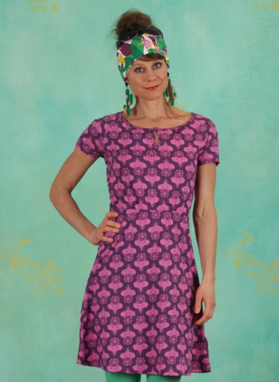 Kleid, Elephants And Lemonade Dress, pink-elephants