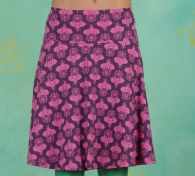 Rock, Let Freedom Rule Skirt, pink-elephants