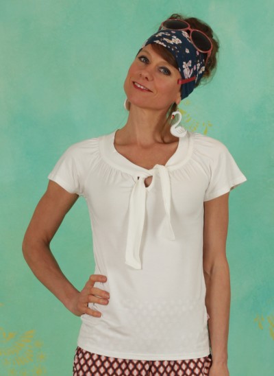 Shirt, Carmelita, clear-white