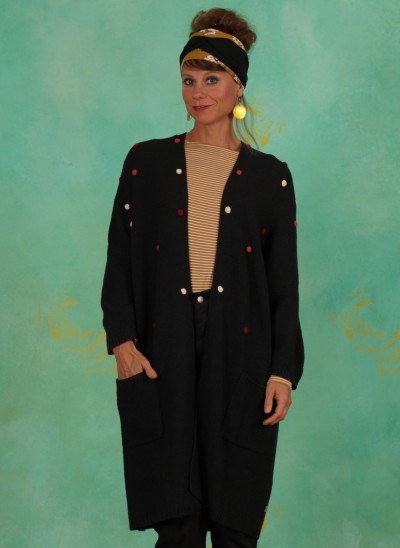 Cardigan, Veranda Rendez-Vouz, cozy-black