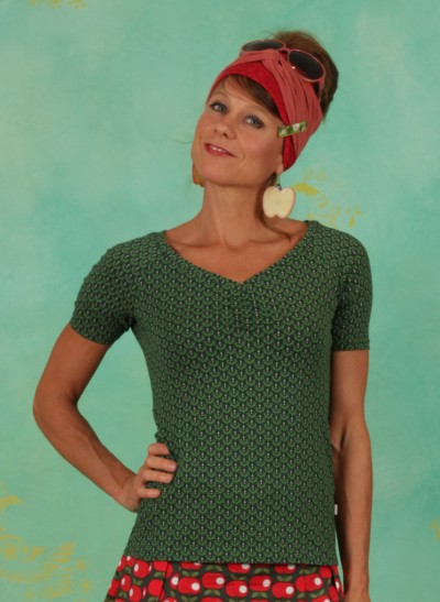Shirt, Savoir-Vivre, green-dance